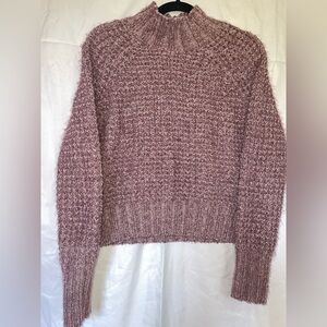 Women's Purple Knit Sweater